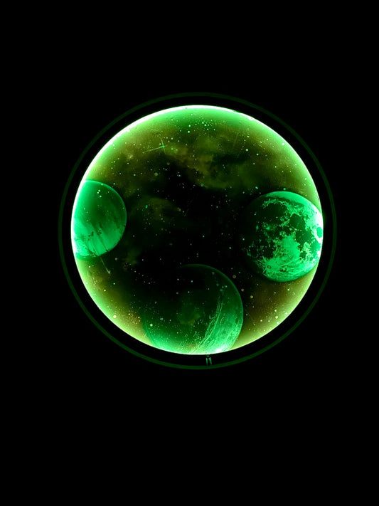 Galaxy frame wall art