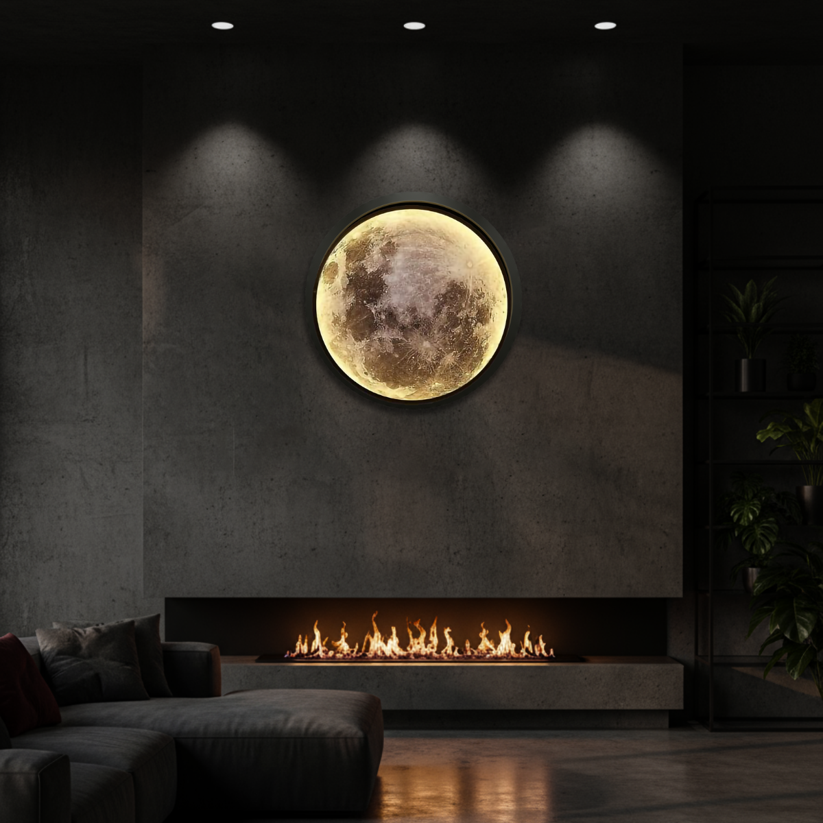 Moon light | Moon led frame | Nigth frame